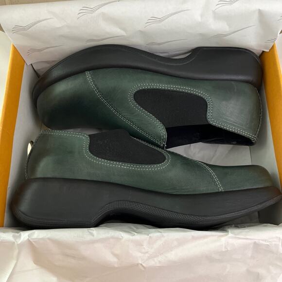Dansko Jocelyn Slip-On Leather Shoes Teal VegTan Leather Size 41 US 10.5-11 - Picture 13 of 15
